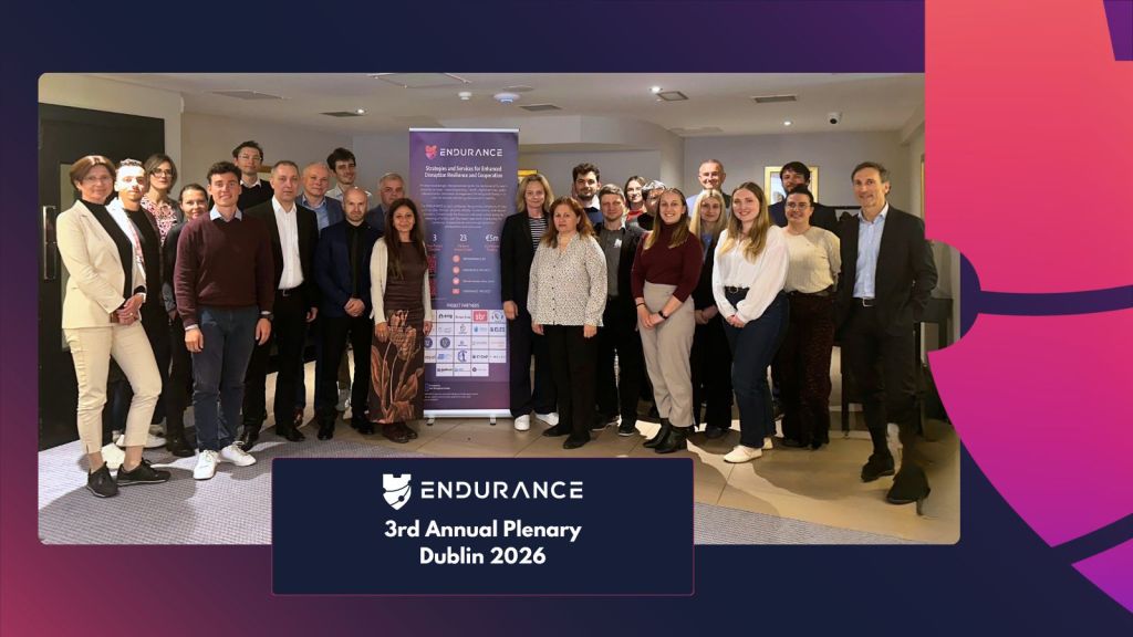ENDURANCE Plenary Meeting – Dublin, 6–7 May 2026