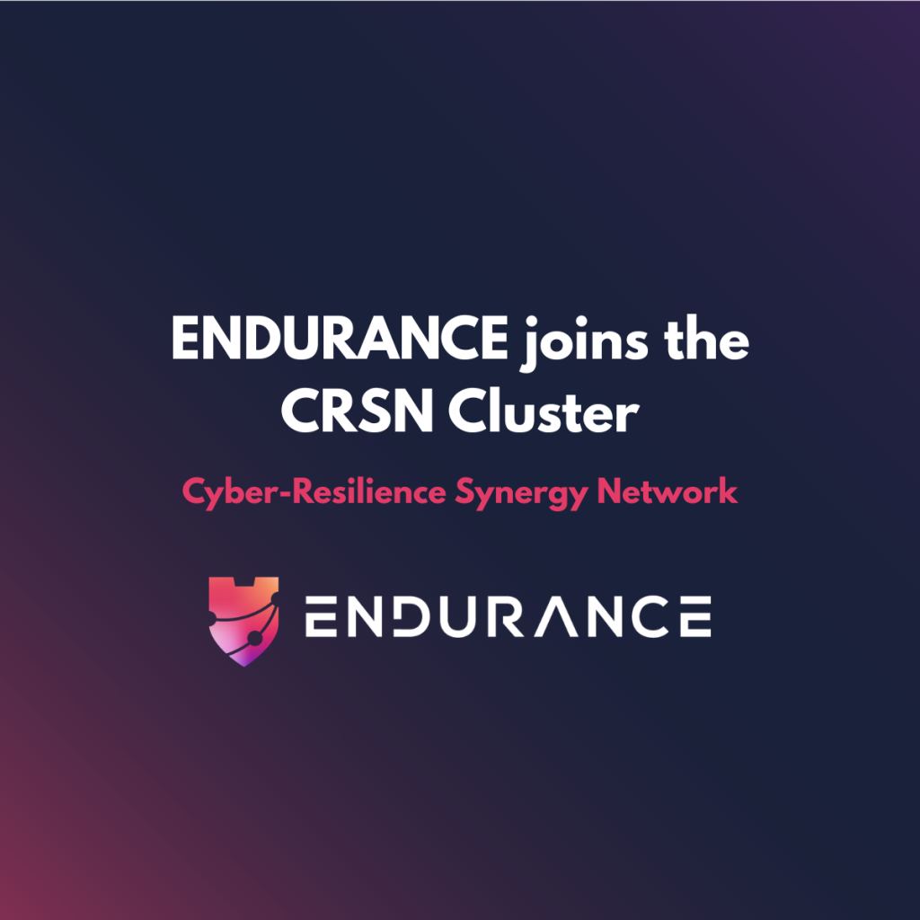 To strengthen the resilience and continuity of Europe’s essential services through strategic cooperation, trusted data sharing and cross-sector collaboration, ENDURANCE is joining the CRSN (Cyber Resilience and Security Network), a growing network of 17 European projects working together to strengthen Europe’s cyber resilience and Critical Infrastructure Protection.